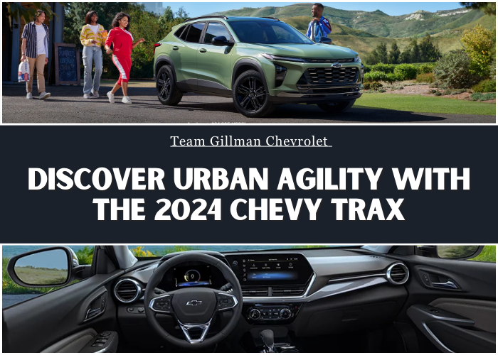 Discover Urban Agility with the 2024 Chevy Trax